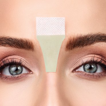 Andmetics Brow Wax Strips Thicker Fuller Brows VEGAN Hair